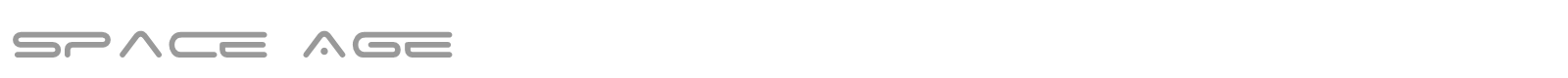 Space Age font preview